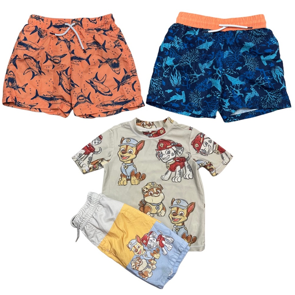 Swim Trunks and Swim Suit Set